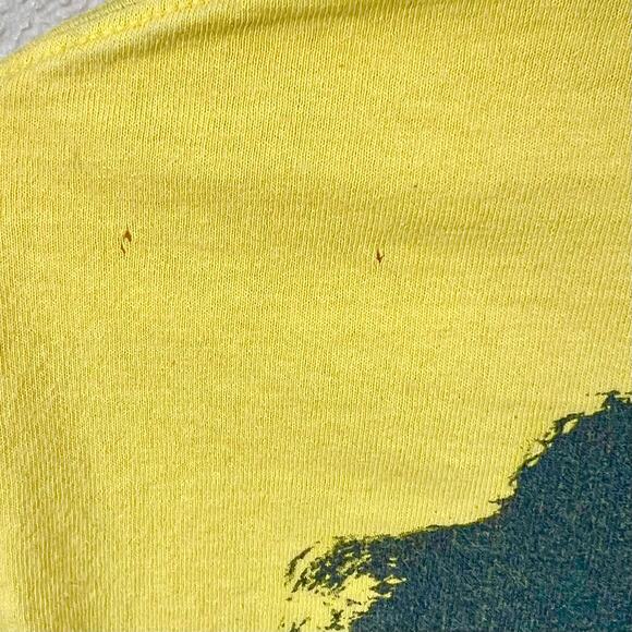 Post Malone Live Yellow Graphic Print T-Shirt Unisex Size S - Picture 9 of 9